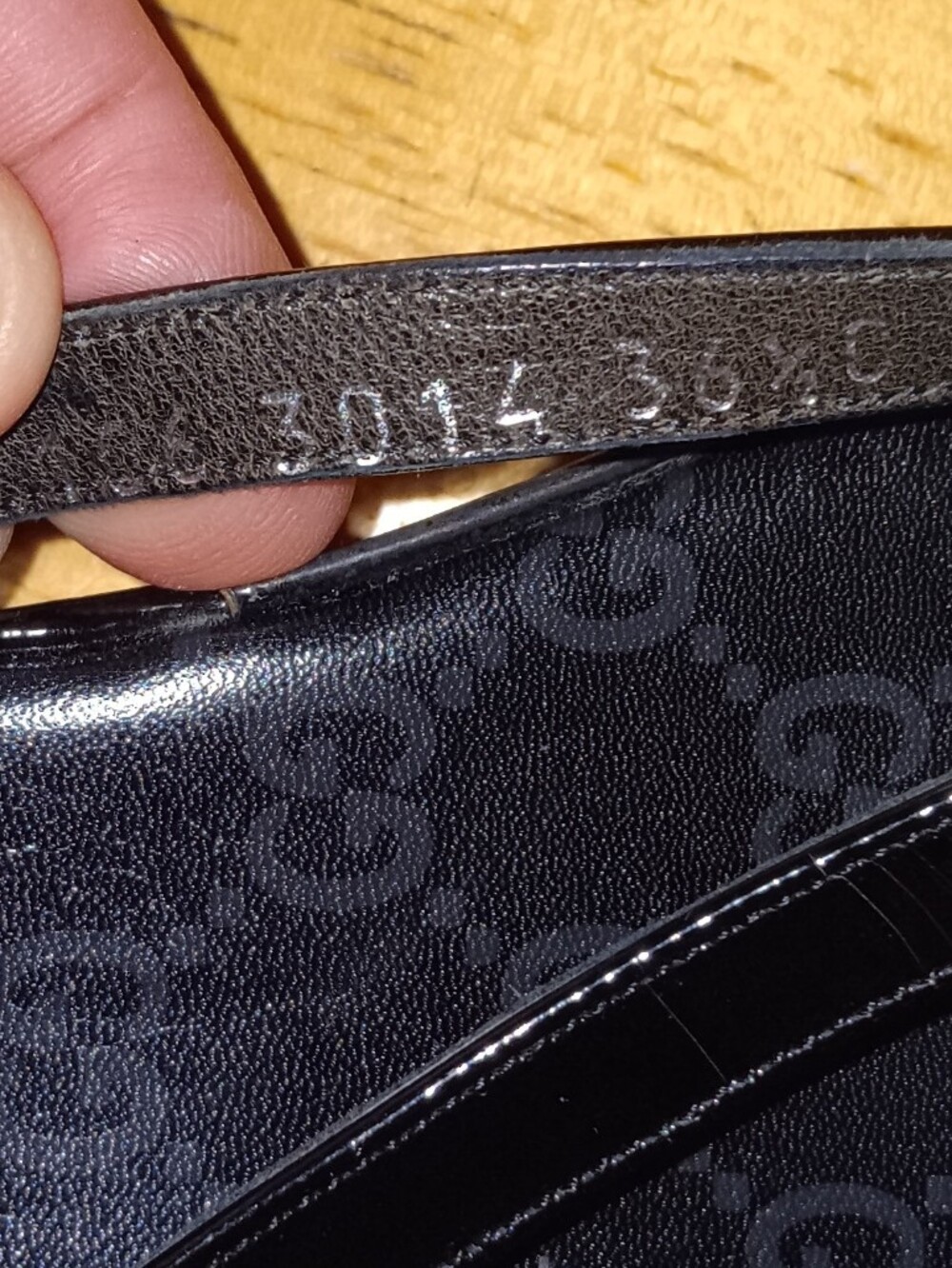 Gucci GG Black Monogram Sandals Size 36 1/2 - Picture 6 of 7